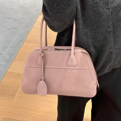 20A New Designer Bag Vivante Handbag Shoulder Bag Bowling Bag Crossbody Strap Bag Nappa Leather Bag Retro Luxury Bag Fashion Bag Casual Daily Bag Genuine Leather Bag