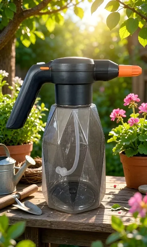 2L Rechargeable Electric Handheld Sprinkler Atomizing Watering Can Water Sprayer for Garden Plants