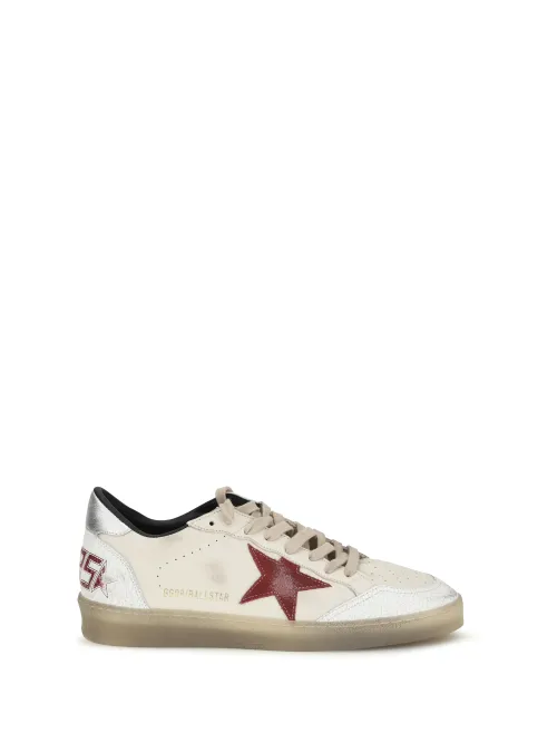 Golden Goose Ball Star Sneaker — Beige