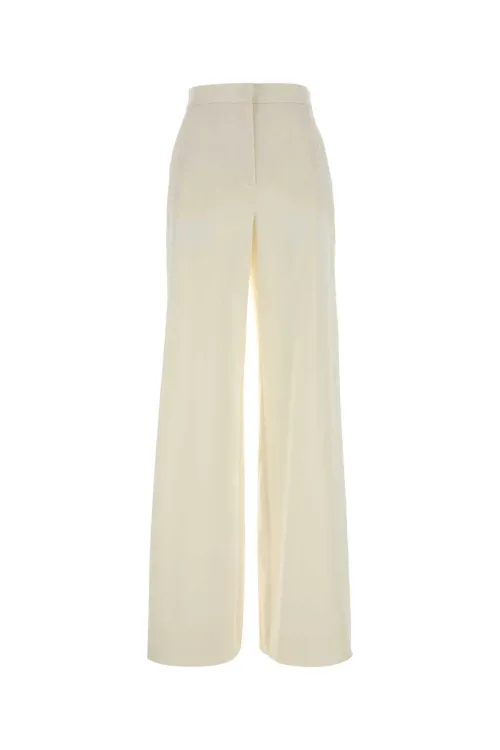 Max Mara Dentice Trousers — White