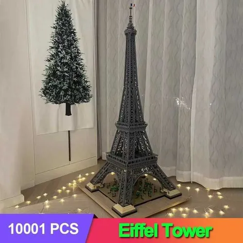 10001 Pcs Large Eiffel Tower Building Blocks Bricks Kids Birthday Christmas Gifts Toy Compatible 10307 10181 17002 In Stock C251204