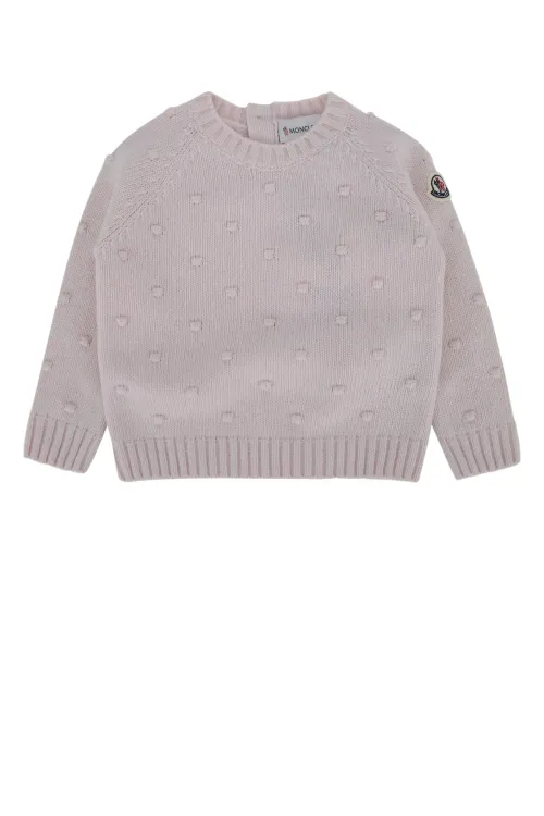 Moncler Jr Clothing Sweater — Pink