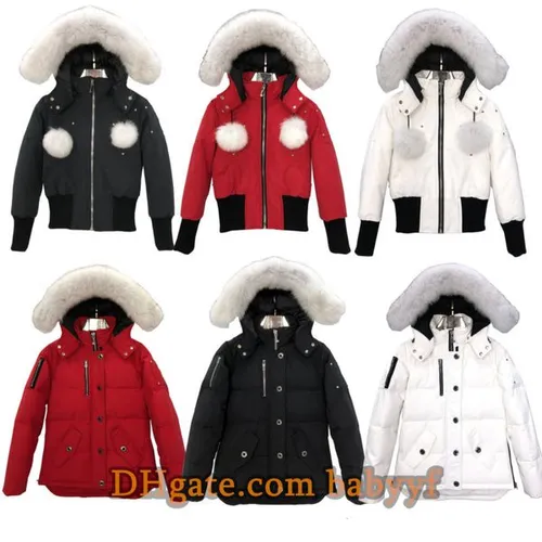 Women down jacket parkas puffer jacket Metal badge thickened for warmth and windproof protection featuring a plush collar and quality Down filling Winter coat