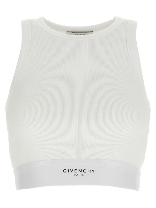 Givenchy Paris Tank Top — White