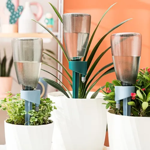 Automatic Waterer Household Drip Irrigation Flower Dripper Lazy Potted Timing Slowly Drip Water Water Garden Self Watering Pot
