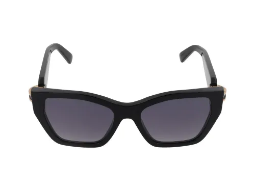 Bulgari BV40097I Cat-Eye Gradient Lenses Sunglasses — Black