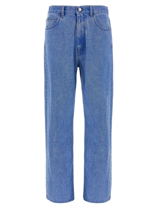 Marni Cotton Denim Jeans — Blue