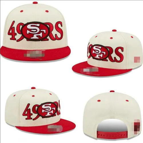 2025 San Francisco SF 49 Unisex Fashion Cotton Super bowl Champions Ball Baseball Snapback for Men Women Sun Hat Bone Embroidery Spring Cap Wholesale a3