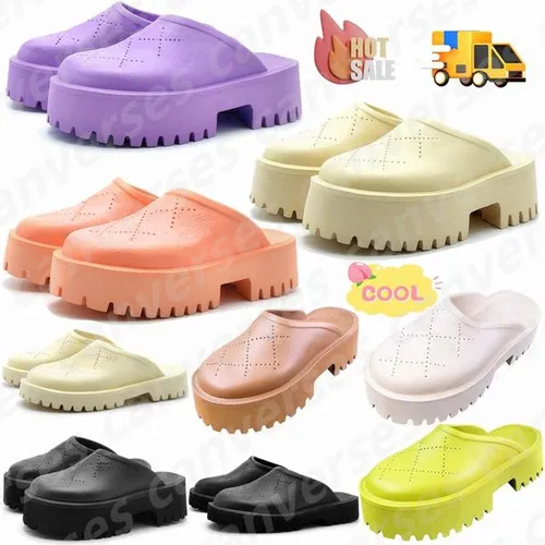 slide women slipper designer sandals sandal White Brown Black Beige Green Pink Purple size 36-45 c7jo#