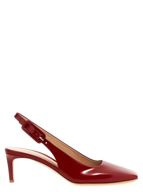 Gianvito Rossi Slingback Pump — Red