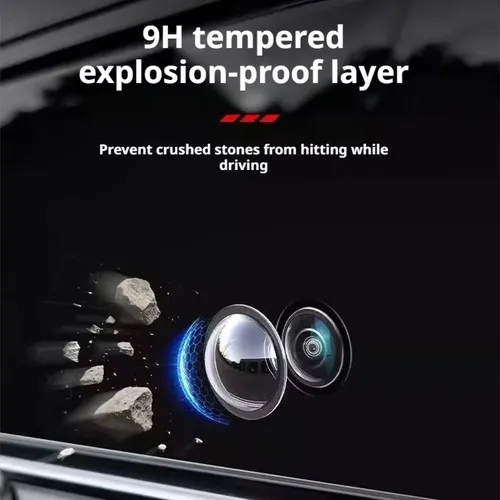 2PCS Car Camera Lens Protector Advanced Scratch Car Camera Lens Guards Waterproof And Dustproof Protection Accessories