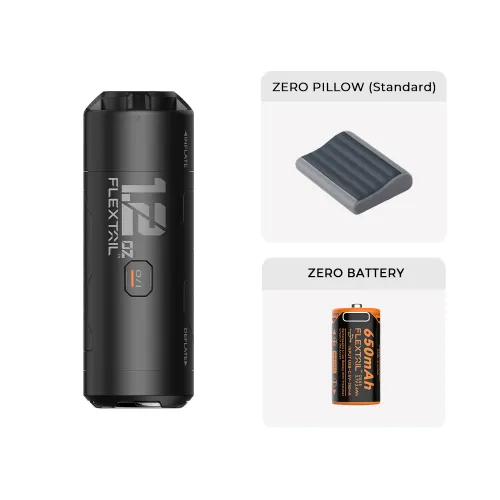 ZERO PUMP - World's Smallest Pump for Sleeping Pads - ZERO PUMP+Zero Pillow