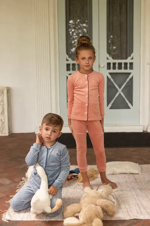 2026 Ali Plus autumn New Kids Velvet Set girl boy baby Fall Winter Family Matching Outfits