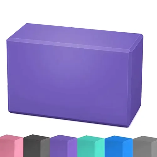1PC Yoga Building Blocks Cubes Pilates Bricks Reinforcement Mats Sports Supplies Exercise Home Exercise Equipment Fitness Eva