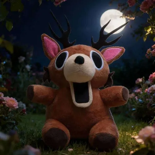 Deer Plush Toy 99 Nights in the Forest Game Merchandise Buddy Christmas Party Kid Birthday Xmas Home Dec Gift Ide R260908