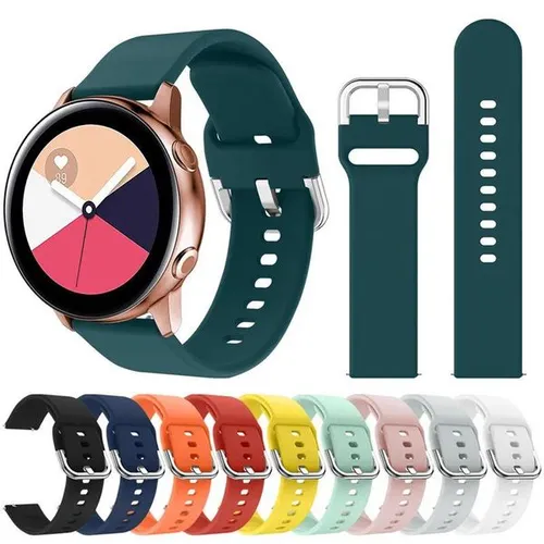 Silicone Watch Strap for Samsung Watch 6 5 4, Sport Style Universal 20/22mm Smart Watch Band