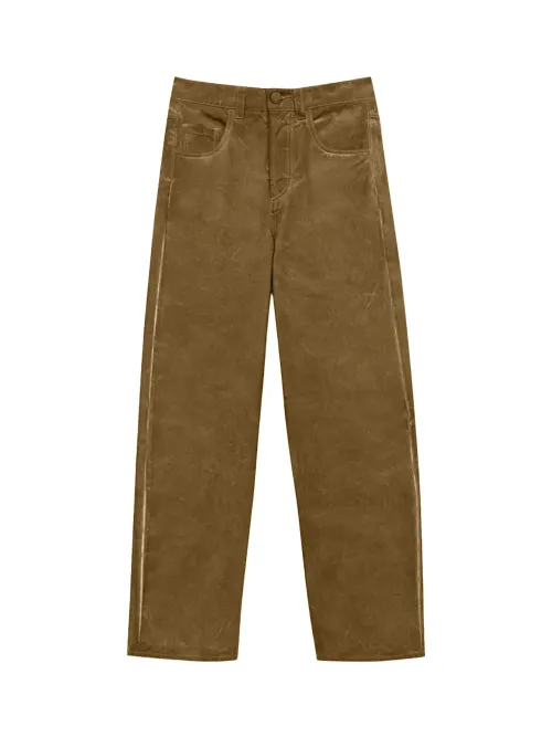 Uma Wang Phyllis Trousers — Mustard