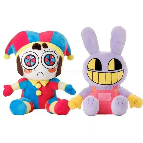 Plush Dolls The Amazing Digital Circus Anime Pomni Jax Plush Toys Theater Rabbit Doll Stuffed Toys For Child Christmas Gifts T240509 M260207