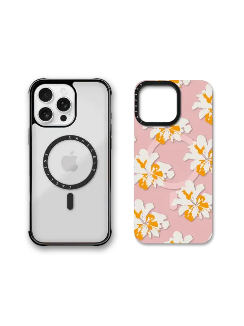 Hibiscus Blush - iPhone 14 / Base Case+Back Cover