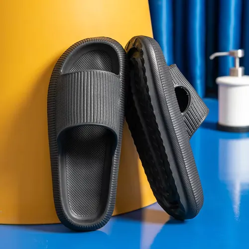 Slippers EVA Sandals Slippers Simple Men Women Wear Thick-Soled Non-Slip Summer Quarters Bathroom Shower Indoor Home Casual