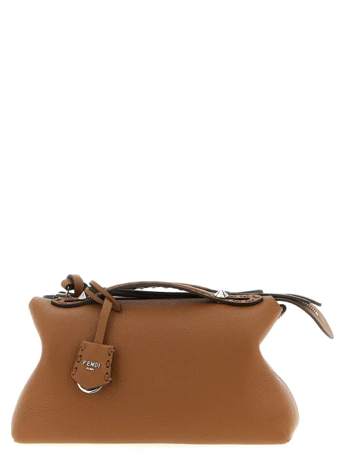 Fendi By The Way Selleria Top Handle Bag — Brown