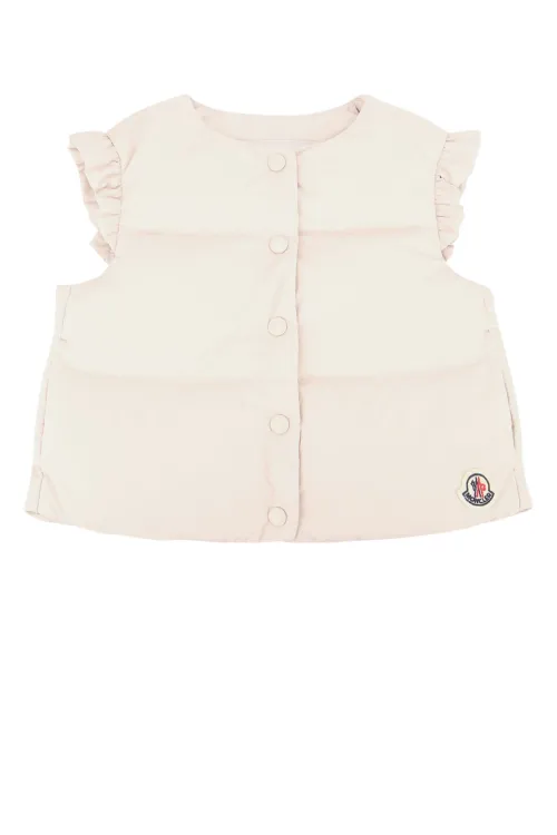 Moncler Jr Vest — Pink