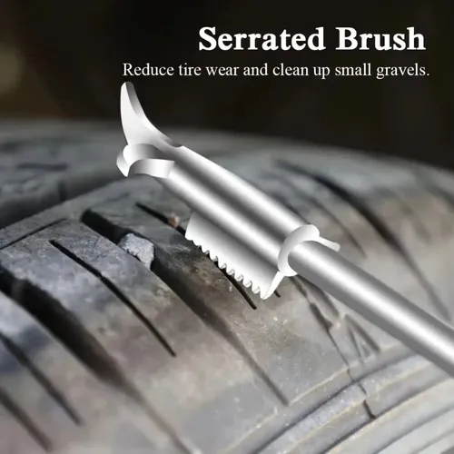 2026 new Car Tire Cleaning Hook Stone Gap Buckle Tire Pick Tool - Essential Accessory for Tire Repair And Maintenance