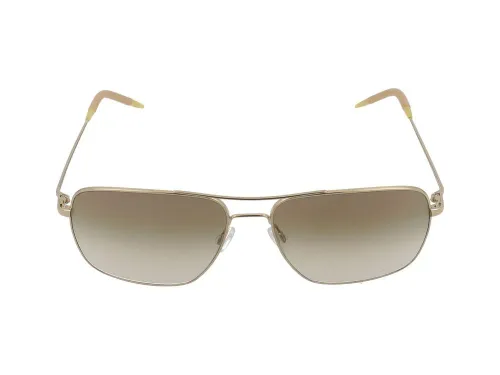 Oliver Peoples 0OV1150S Metal Aviator Sunglasses — Gold