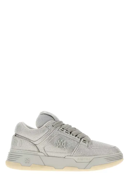 Amiri Crystal MA-1 Sneaker — Gray