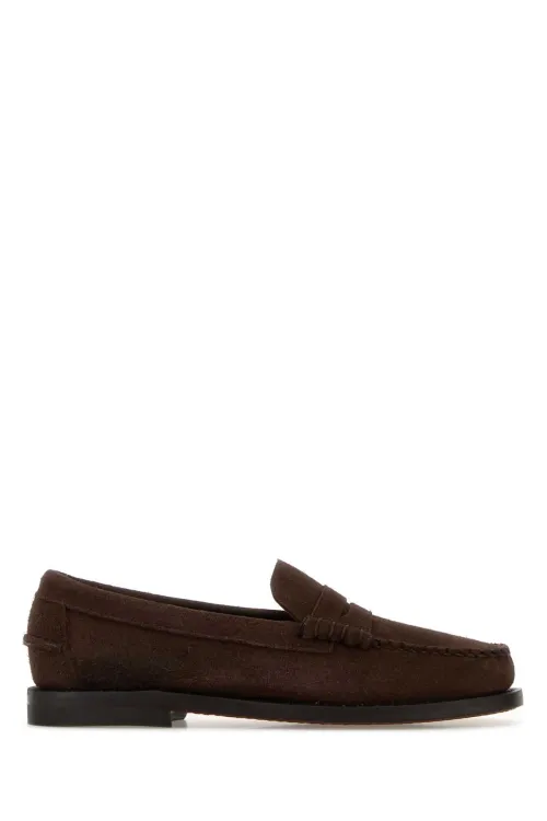 Sebago Suede Loafer — Brown