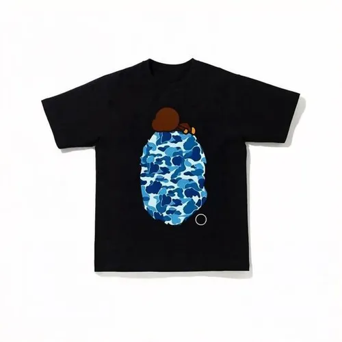 S-6XL Free shipping Street Style Ape Head Camo Print Oversized T-Shirt Unisex Cotton Tee