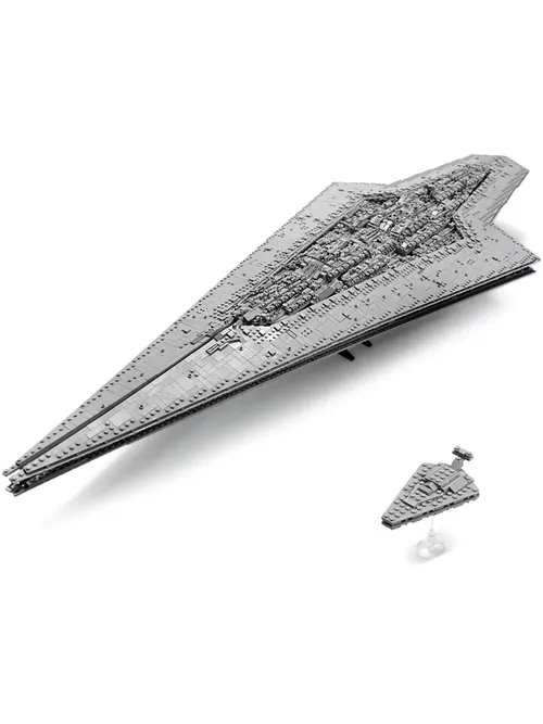New 13134 Star Plan Toys The MOC-15881 Executor Class Star Dreadnought Building Block Building Brick Set Kids Christmas Gift