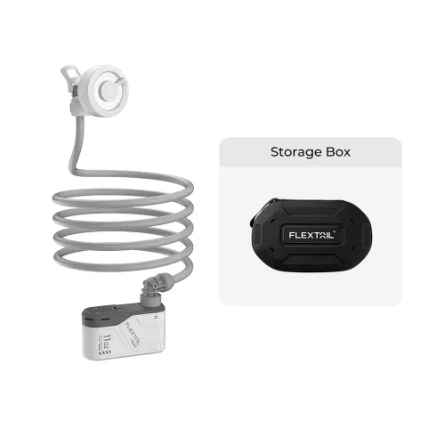 MAX SHOWER - Ultralight Rechargeable Instant Outdoor Shower - Max Shower with Box