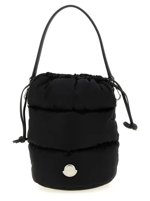 Moncler Caradoc Bucket Bag — Black