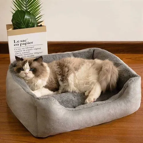 Soft Warm Cat Nest Dog Bed Winter Deep Sleep Pet Bed For Small Medium Large Dogs Cats Sofa Bed Cat Home Pet Supplies M251201