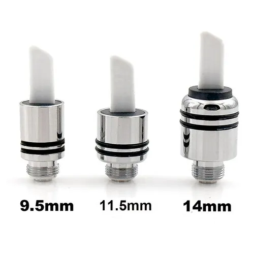 3PCS/Pack Hot Knife 510 Wax Heater Tip 9.5mm 11.5mm 14mm Ceramic Cut Wax Accessory Tool