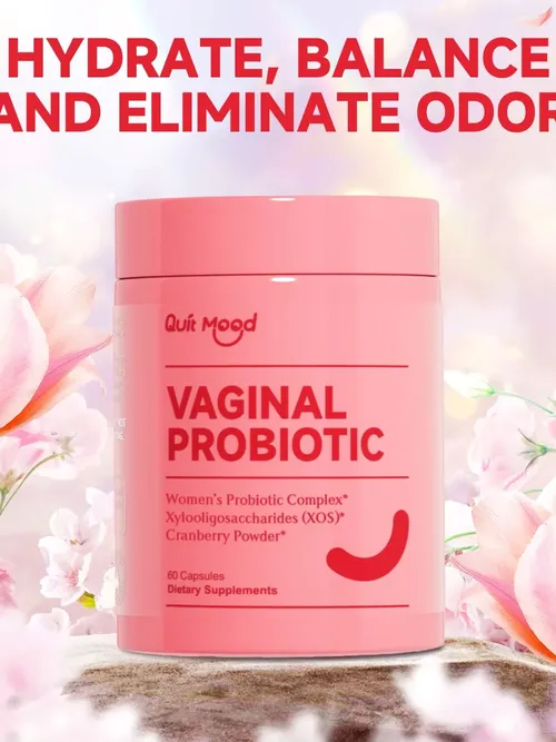 Quit Mood Probiotics for Women PH Balance with Probiotics and Lactobacillus Probiotic Blend - Women's Health Supplement