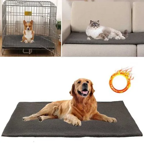 Pet Spontaneous Heating Sleeping Mats Winter Warm Dog Bed Detachable Puppy Kitten Bed for Small Large Dogs Mats Pet AccessoriesM251124