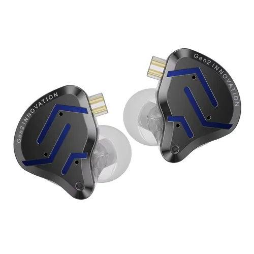 KZ ZSN Pro 2 1BA+1DD Hybrid Driver In Ear Earphone HIFI Bass Earbuds Metal Monitor Earphone Sport Headset KZ ZSNPro 2 ZSNPRO2