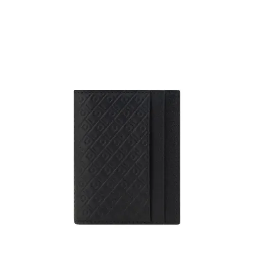 Ferragamo Calf Leather Wallet — Black