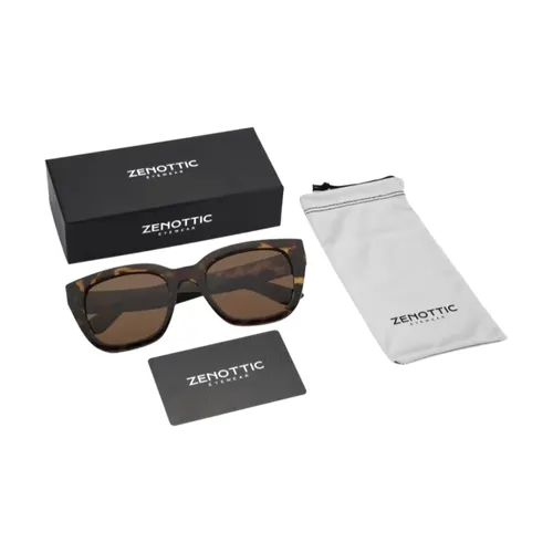 ZENOTTIC Retro Square Polarized Sunglasses for Women Vintage Sun Glasses UV400 Protection Trendy Shades Fashion Style