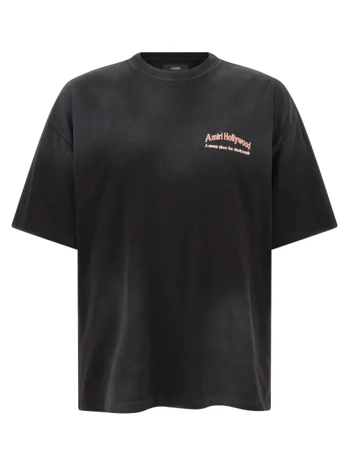 Amiri Hollywood T-Shirt — Black