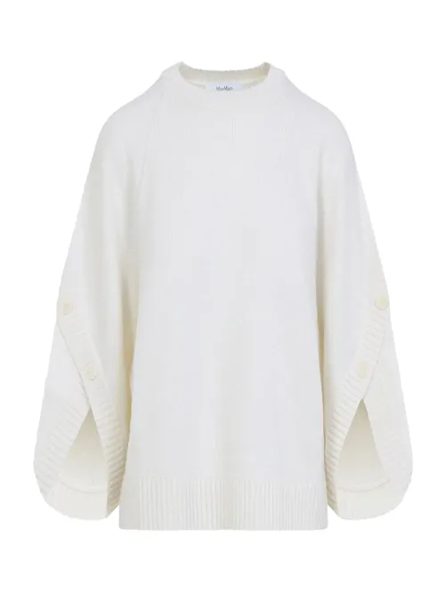 Max Mara Ampex Sweater — White
