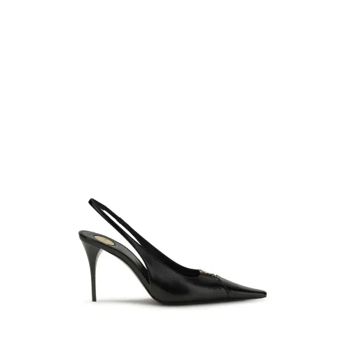 Saint Laurent Babylon Heel — Black