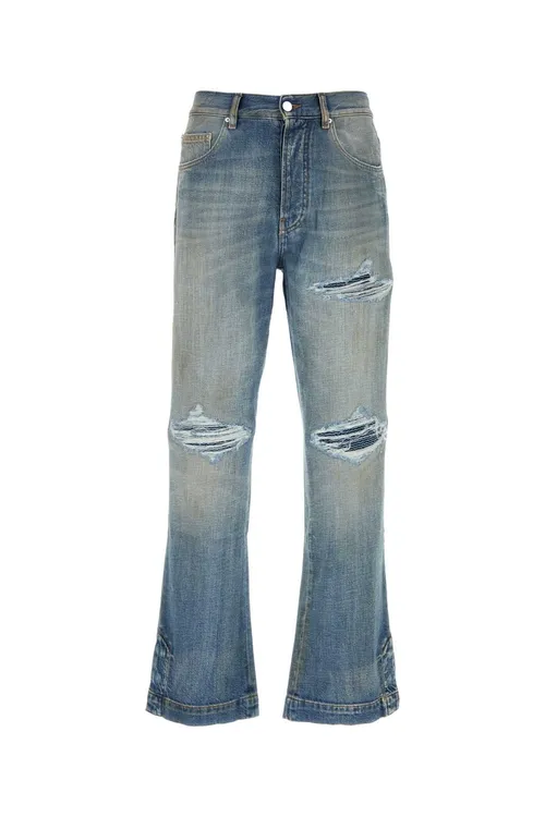 Amiri Straight Flare MX1 Jeans — Blue
