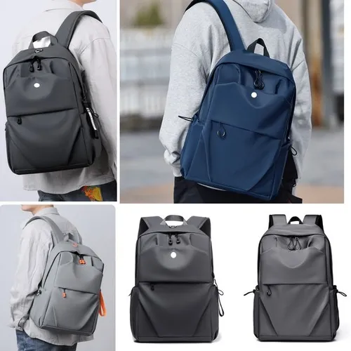 L6092-UU Men And Women Yoga Bag Leisure Backpack Men's Fashion Trend Large-capacity Computer Bag Rain-proof Travel College Student Bag Outdoor Sport Business Backpack