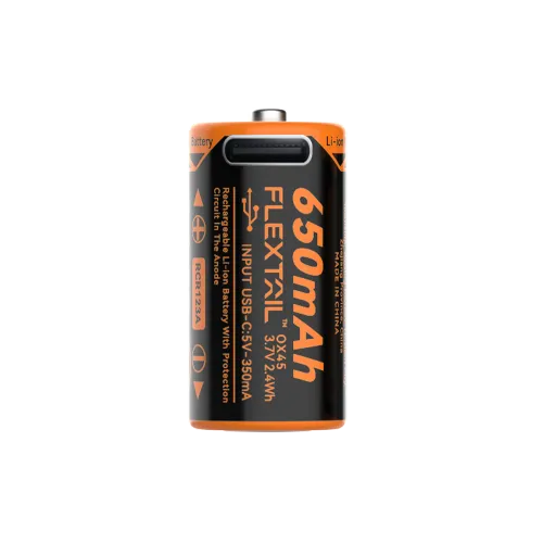 ZERO BATTERY - High Performance RCR123A Li-ion Battery (special)