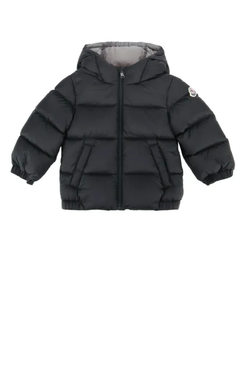 Moncler Jr Jacket Down Jacket — Black