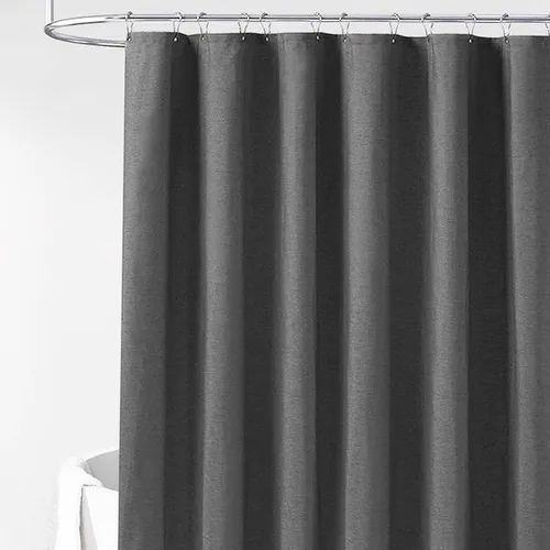 YL-36923 Manufacturer Spot Digital Printed Fabric Shower Curtain Waterproof Thickened Bathroom Partition Curtain with Hook