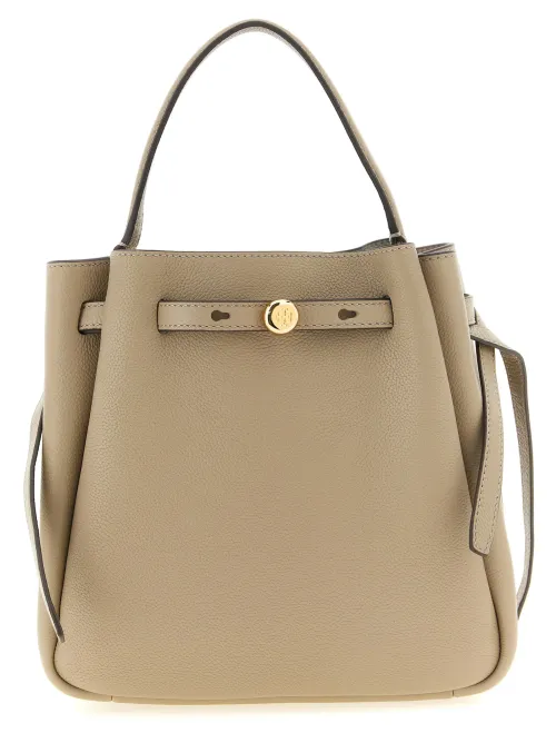 Tory Burch Romy Shoulder Bag — Beige